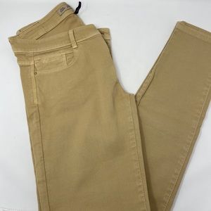 Zara jeans beige size 6 Women